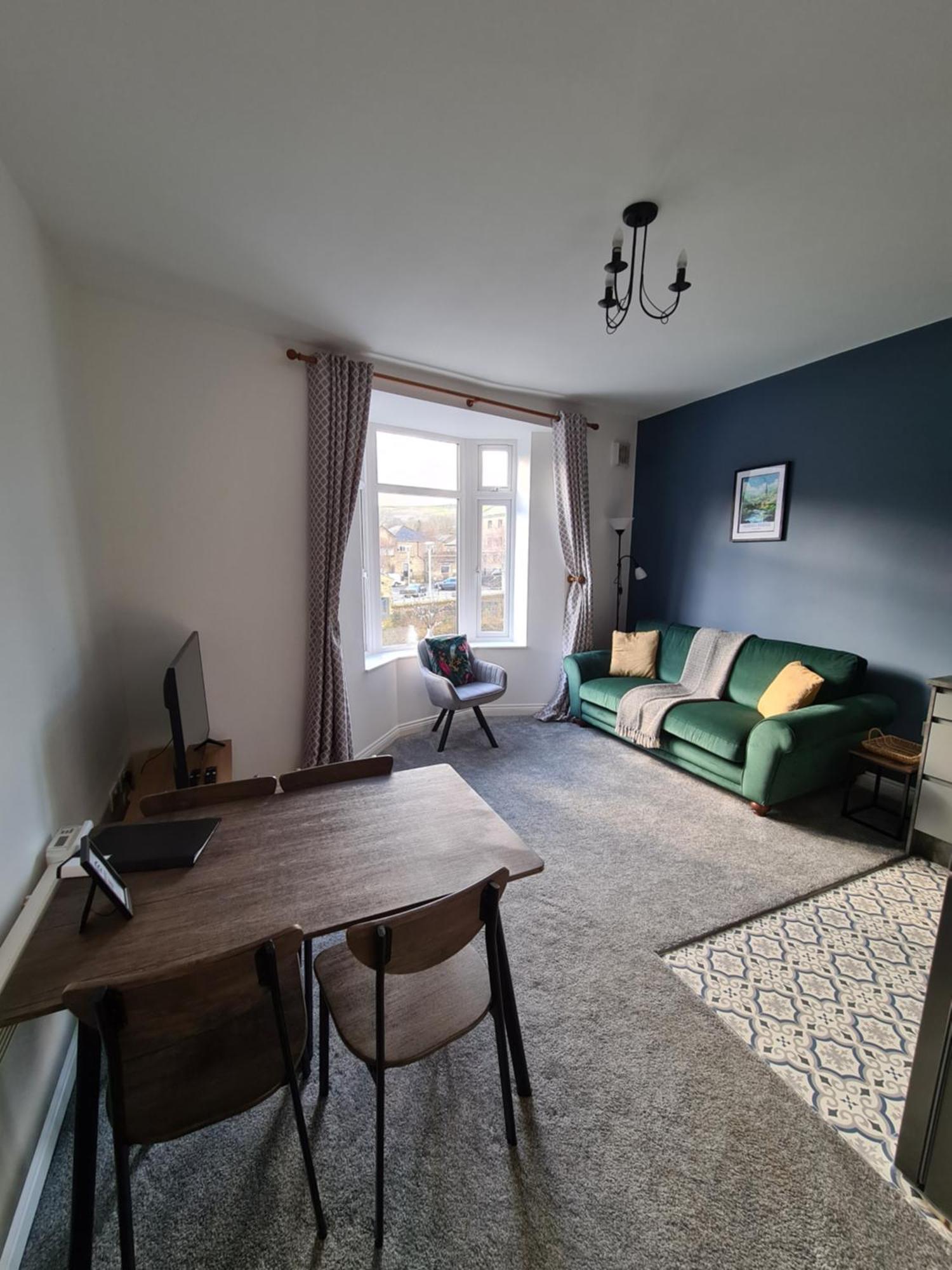 Modern River View Mytholmroyd Apartment Dış mekan fotoğraf
