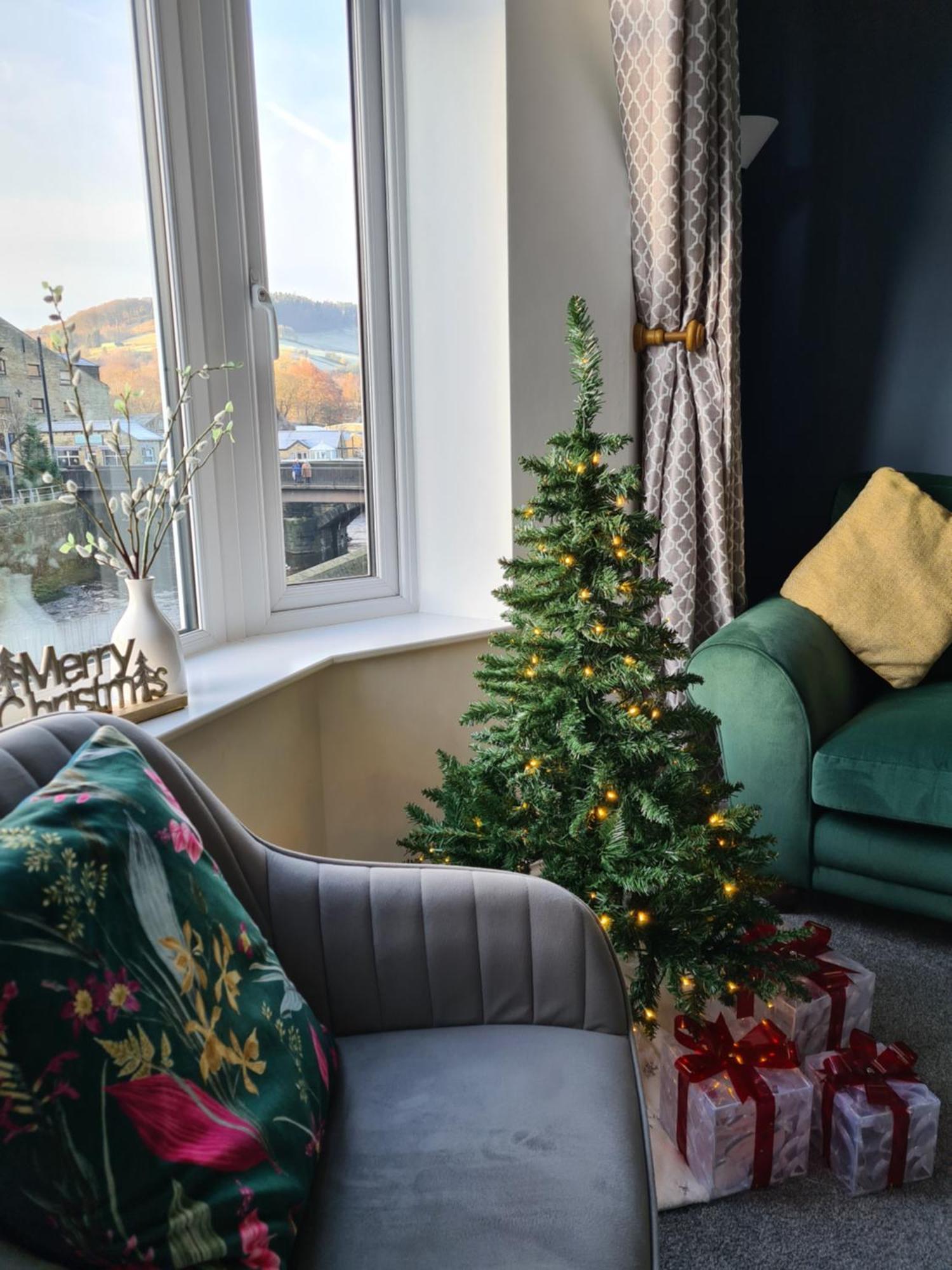 Modern River View Mytholmroyd Apartment Dış mekan fotoğraf