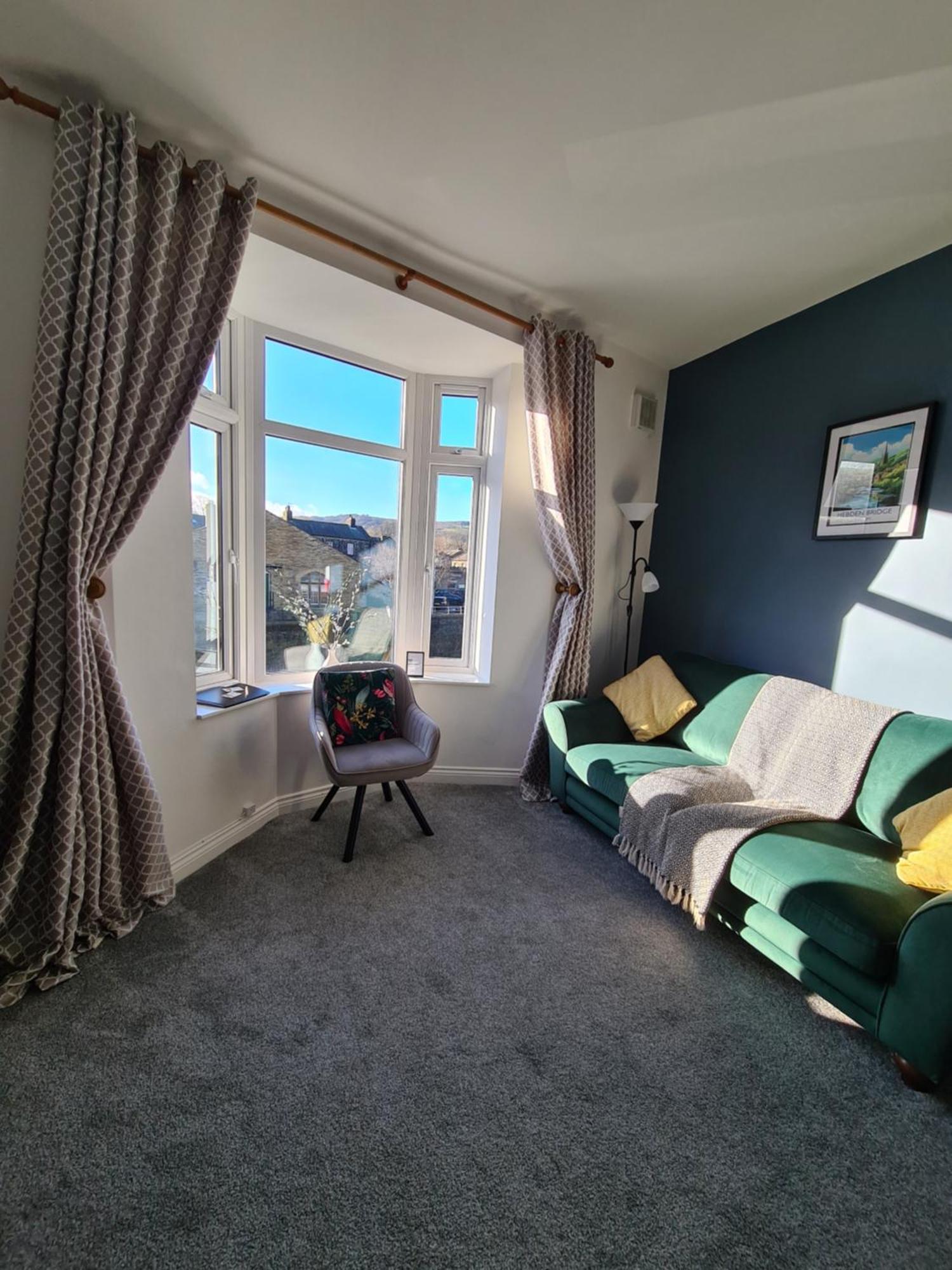 Modern River View Mytholmroyd Apartment Dış mekan fotoğraf